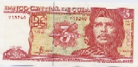 Drei Peso Cubano (Moneda nacional)