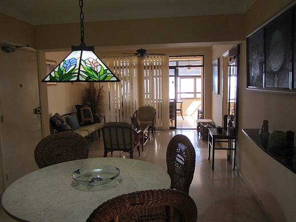 Living room in luxury apartment in Cuba