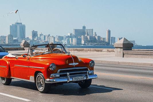 Old Cadillac 1950 in Cuba