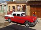 Old american car in Cuba